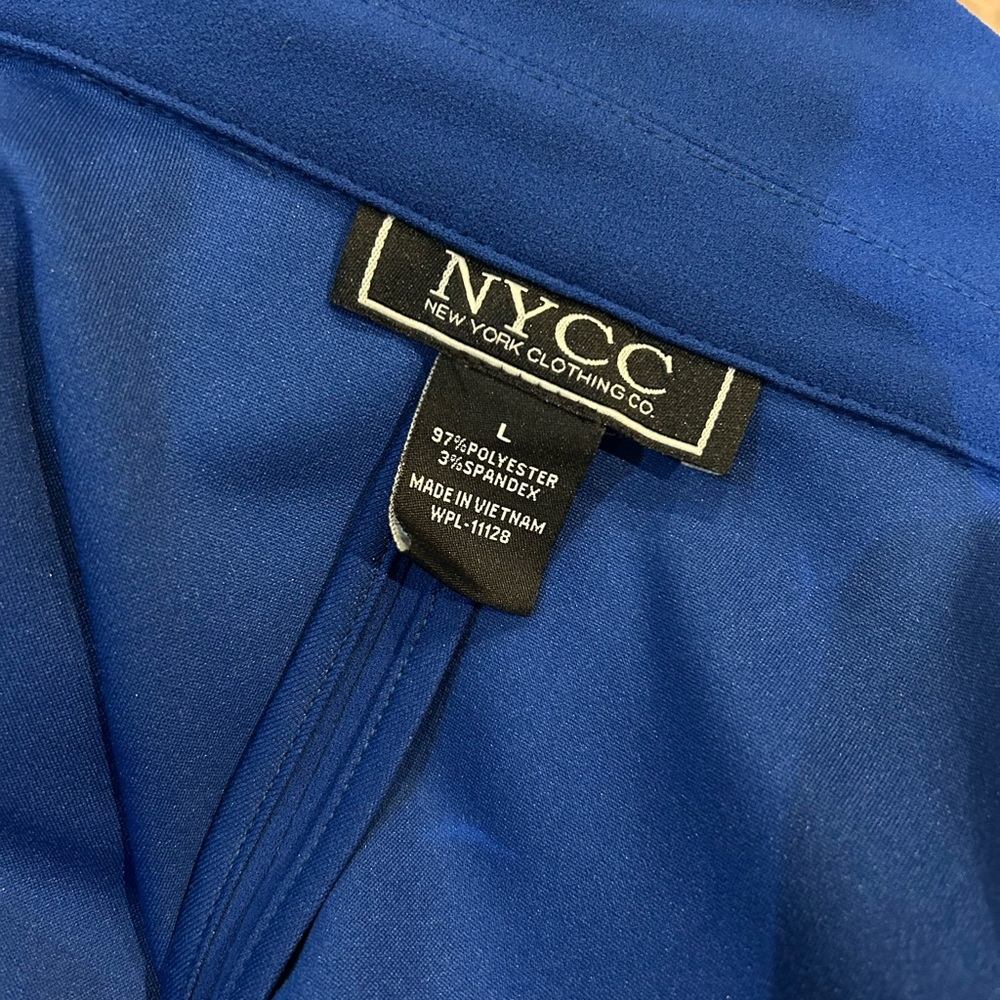 NYC Royal Blue Women's Blazer - Picture 2 of 4